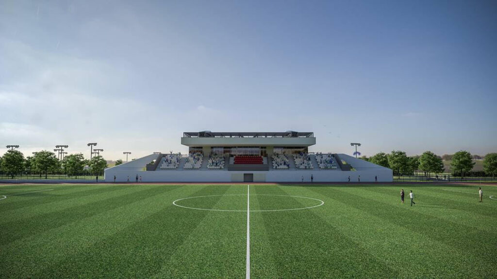 vizualizacija stadiona Beli Manastir