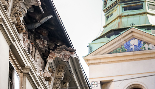 Potres u Zagrebu | foto: Hrvatska komora inženjera građevinarstva