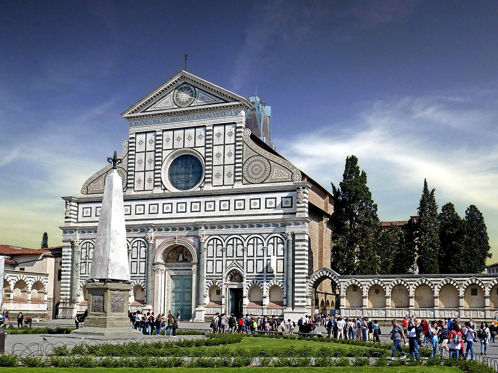 bazilika santa maria novella firenca