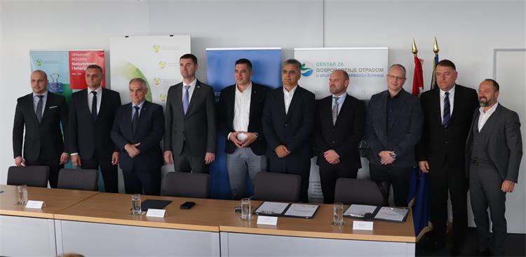 Potpisivanje ugovora o projektiranju i građenju Centra za gospodarenje otpadom u Splitsko-dalmatinskoj županiji