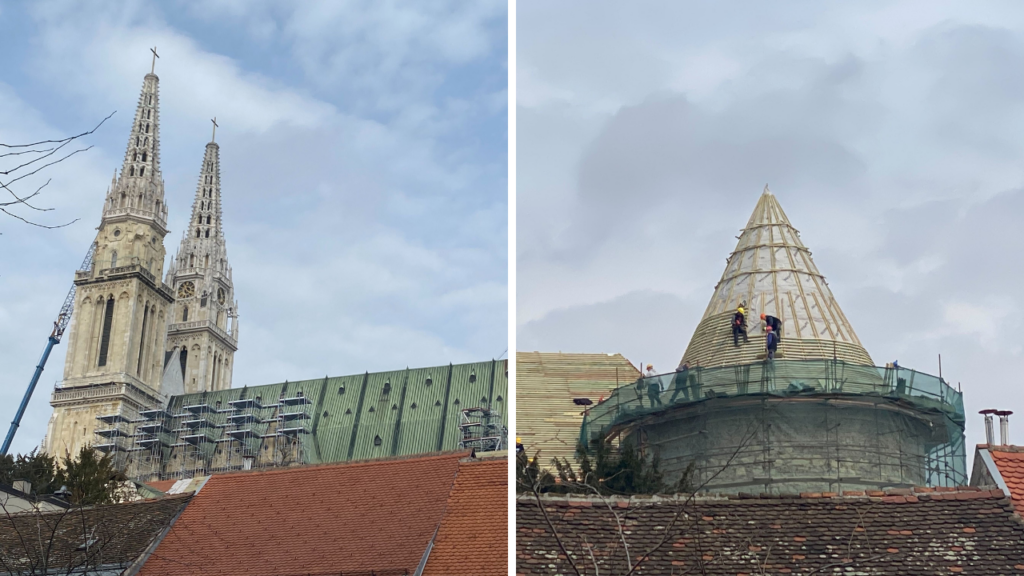 Radovi na zagrebačkoj katedrali