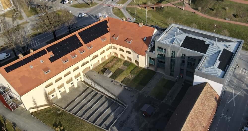 Solarni paneli na Palači Pejačević u Virovitici