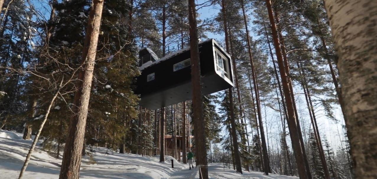 Futurističke kućice na drvima Adam Rikys