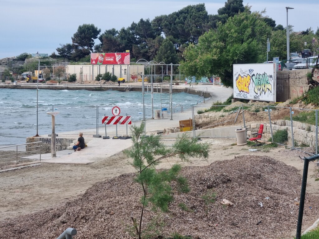 Split Bačvice gradilište