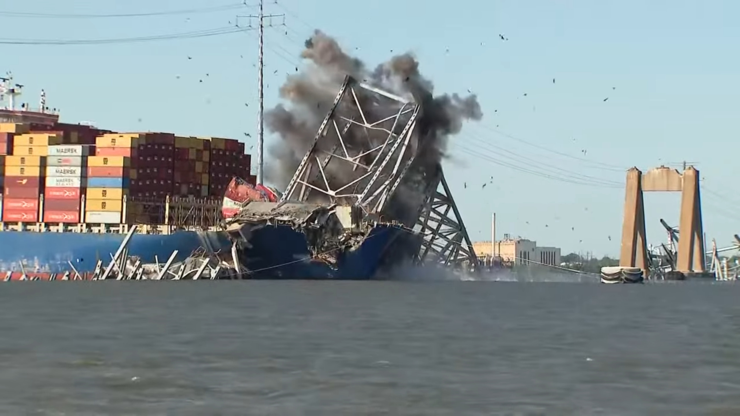 rušenje mosta u Baltimoreu