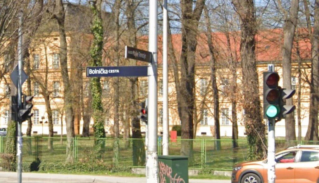 Križanje Bolničke i Ulice Majke Terezije