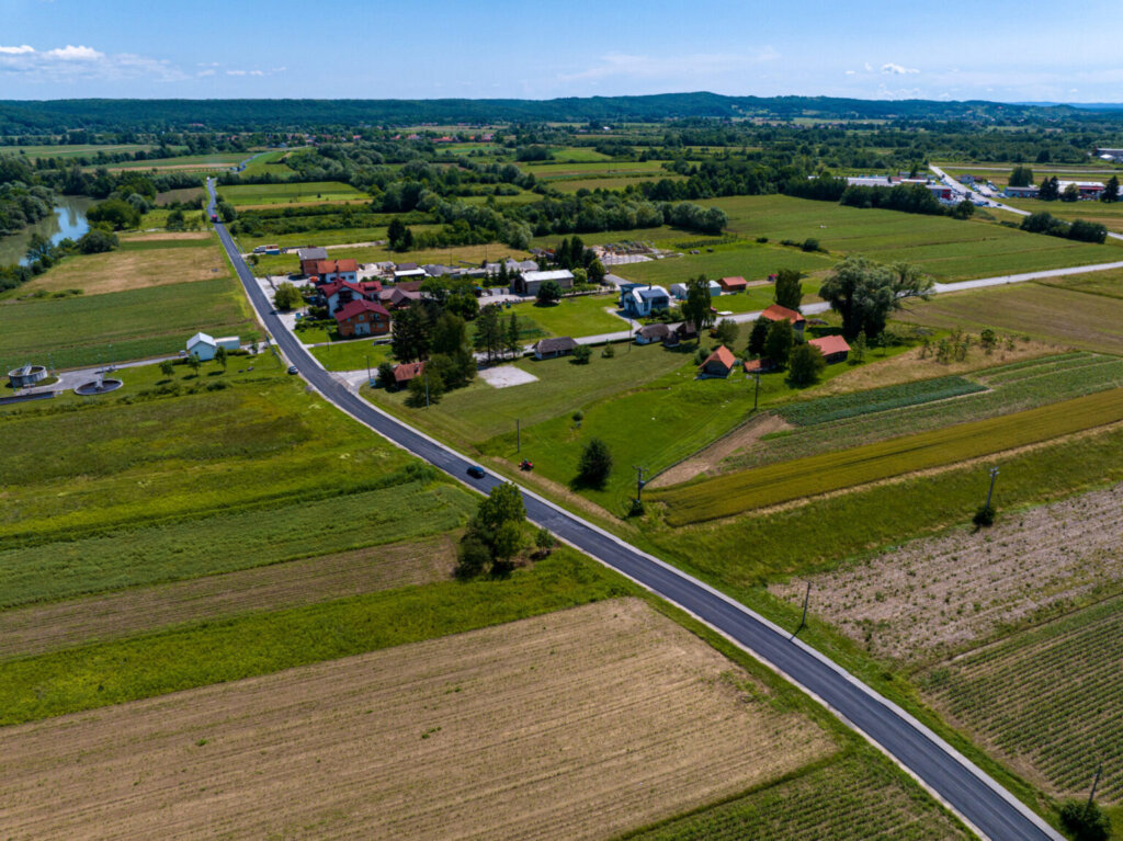 Na dionici županijske ceste ŽC 3143 Ozalj - Trg dovršeni radovi