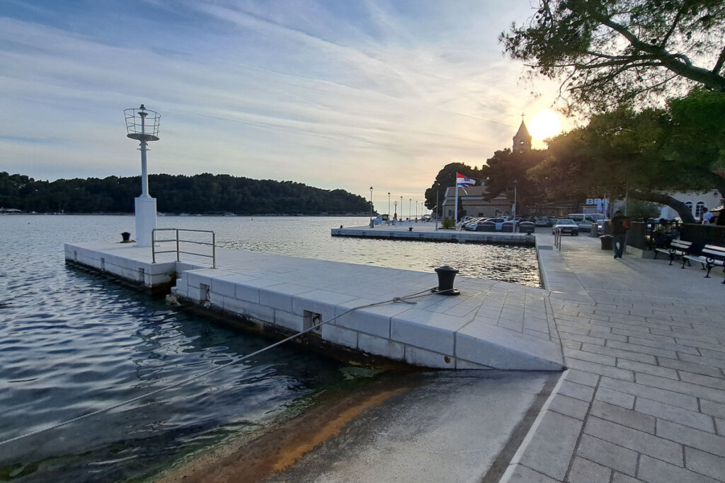 obnovljena riva Cavtat