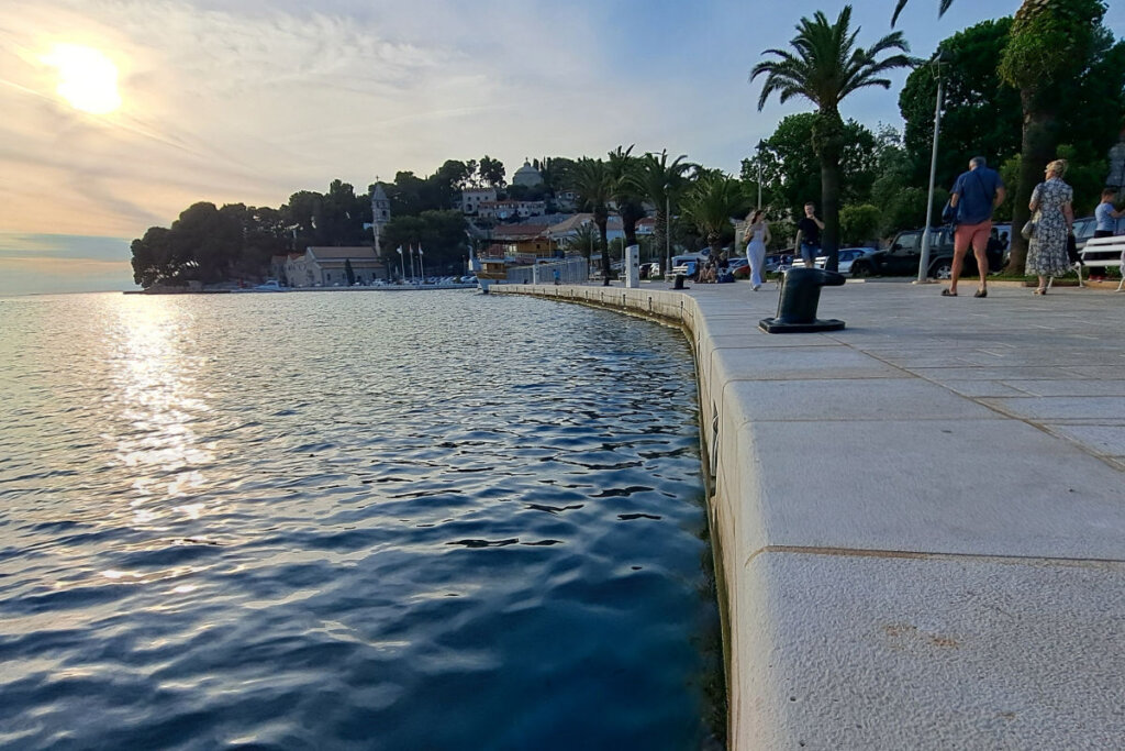obnovljena riva Cavtat