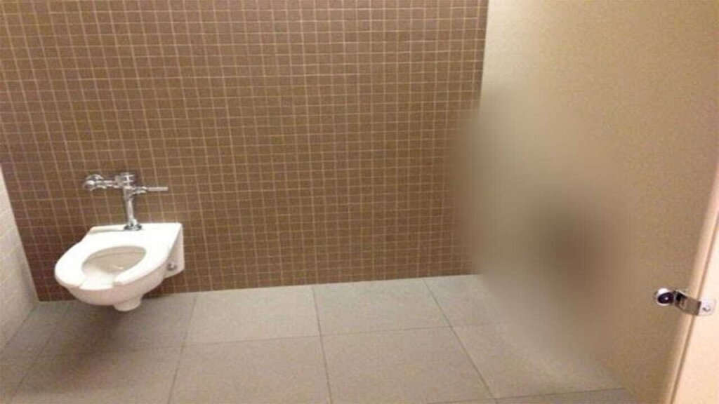 Javni zahod neprilagođen osobama s invaliditetom blur