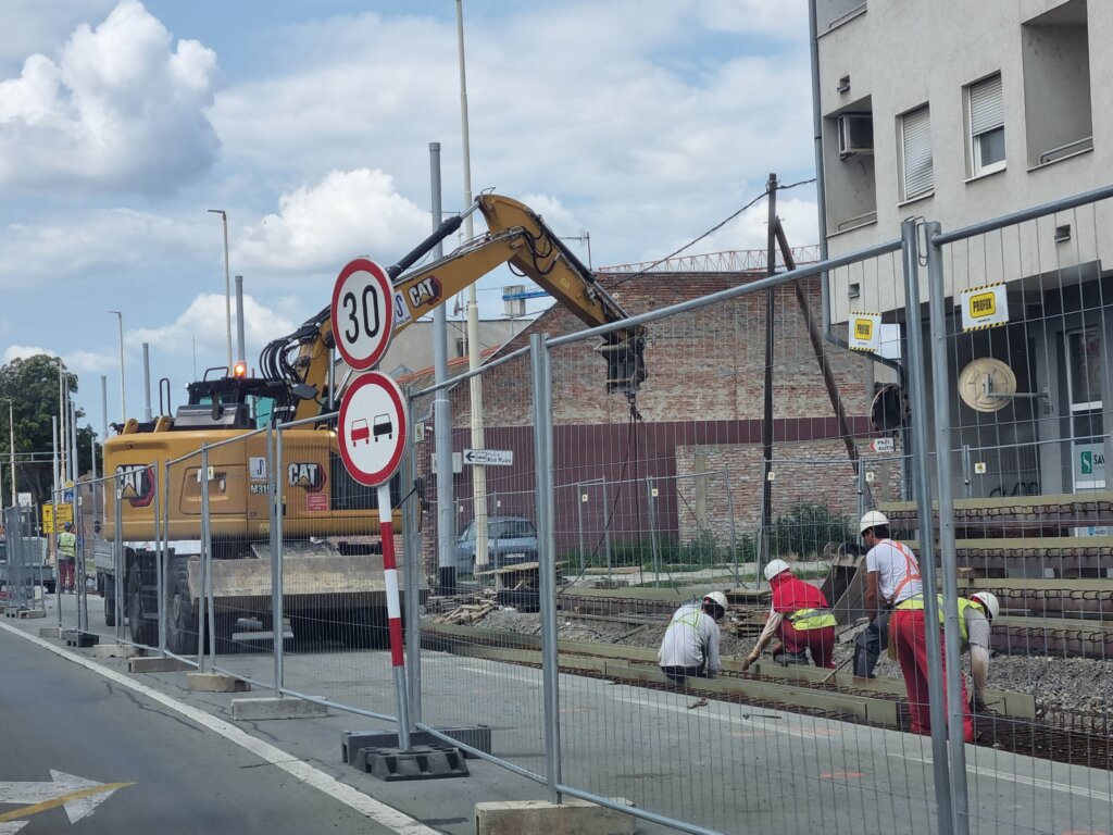 modernizacija tramvajske pruge Osijek