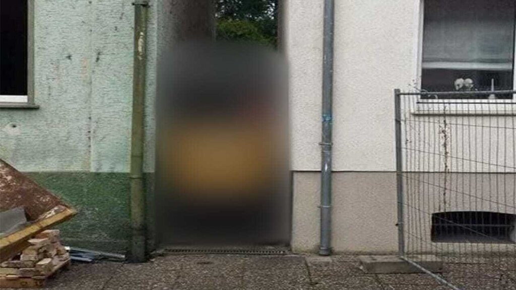 Zaglavljeni bager blur