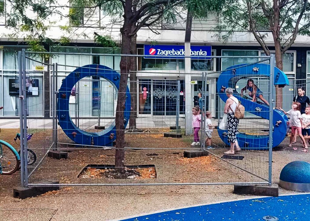 dječje igralište Trg Slobode Osijek
