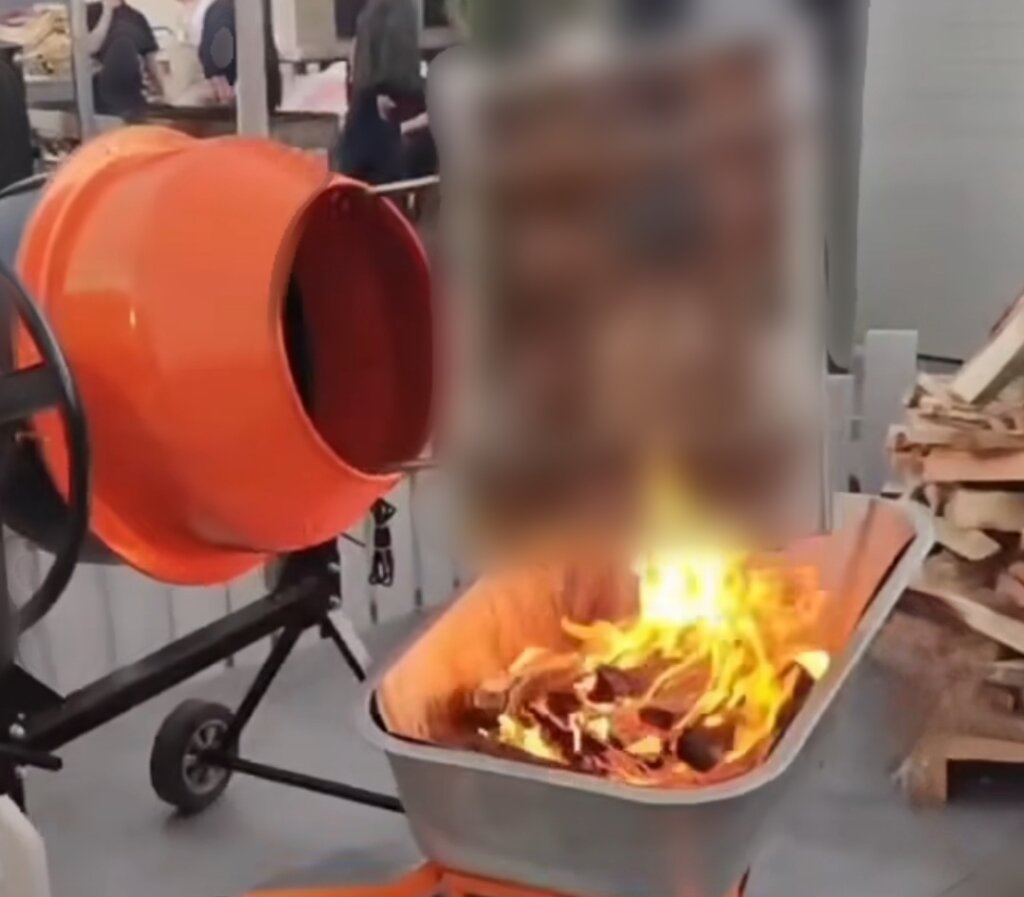 ručak na baušteli