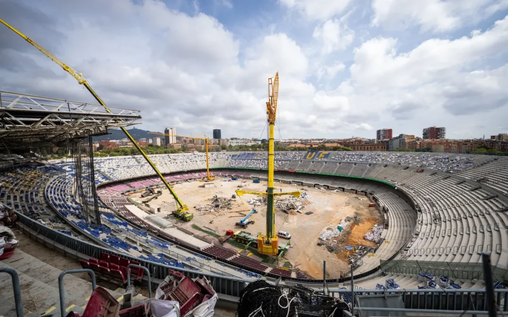 Radovi na novom stadionu Barcelone