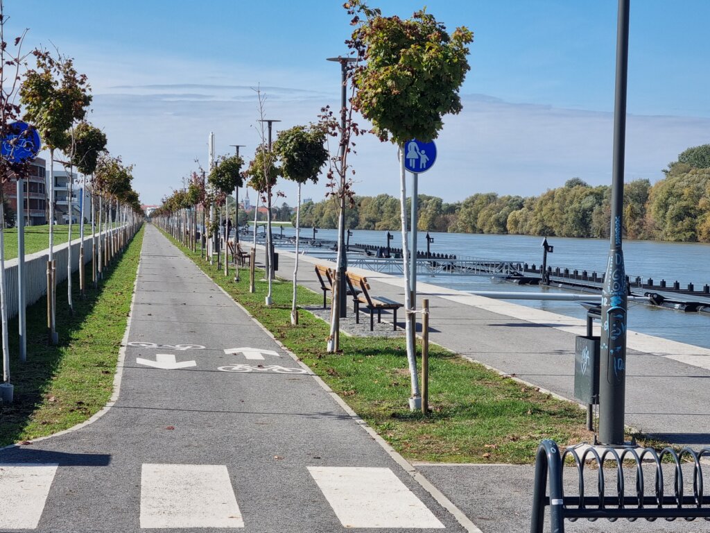 šetnica uz Dravu Osijek