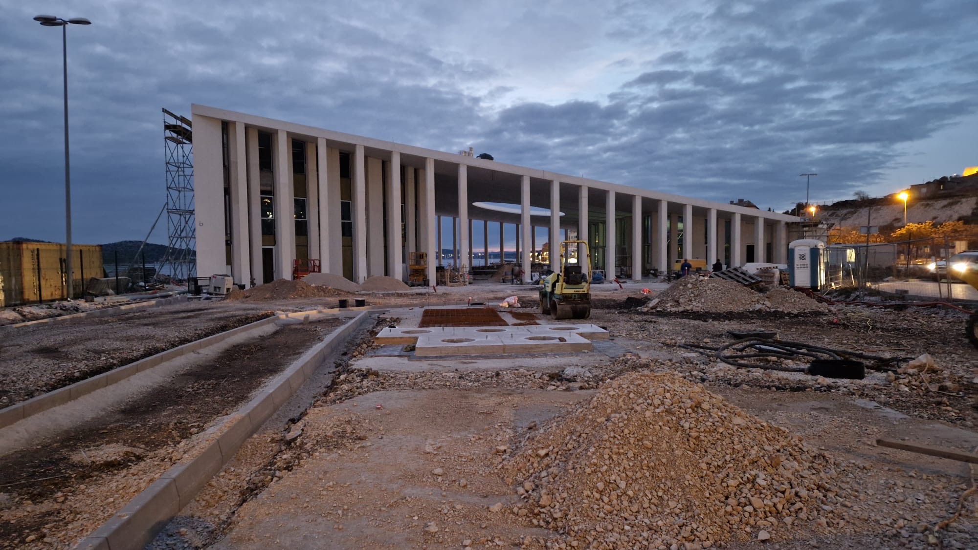 Pomorsko - putnički terminal Šibenik | Foto: Bauštela.hr