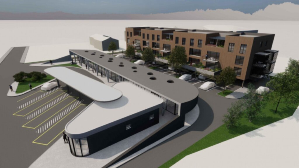 Autobusni kolodvor i stambeno - poslovni kompleks Pregrada | Foto: Grad Pregrada