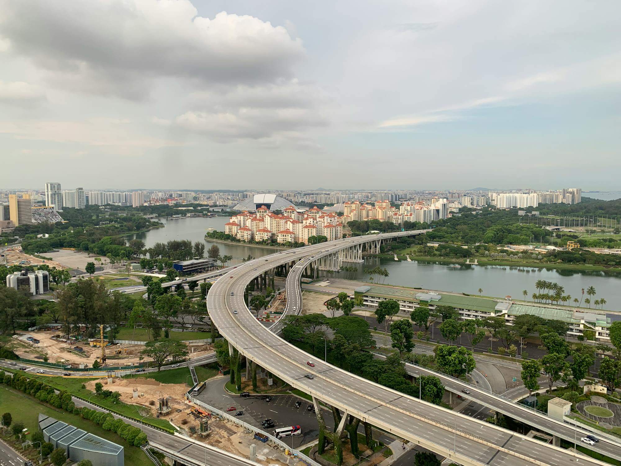 Marina Coastal autocesta, Singapur