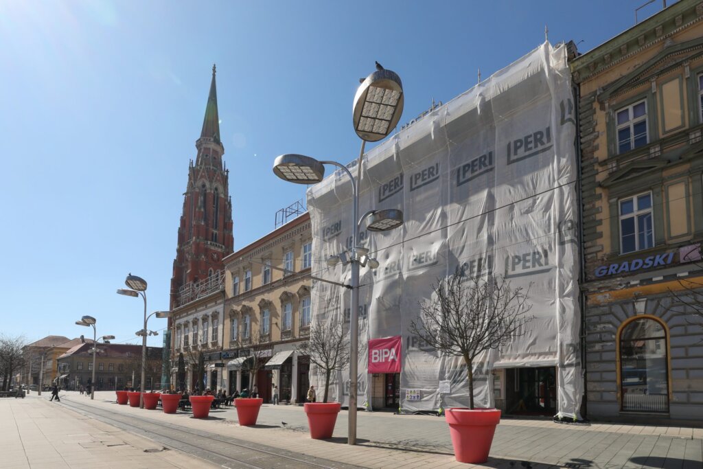 pročelje hotel Central, Osijek