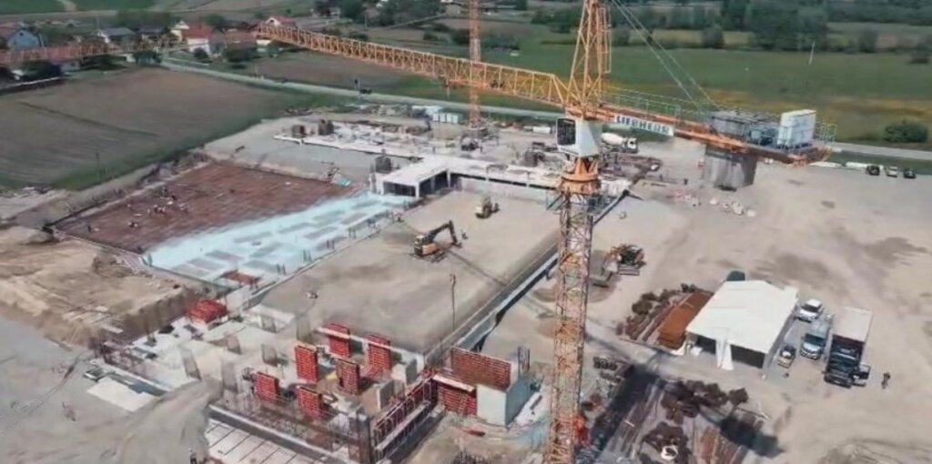 Terme Bjelovar gradilište