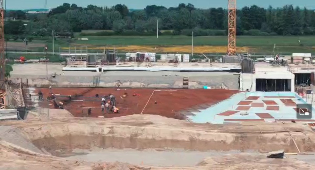 Terme Bjelovar gradilište