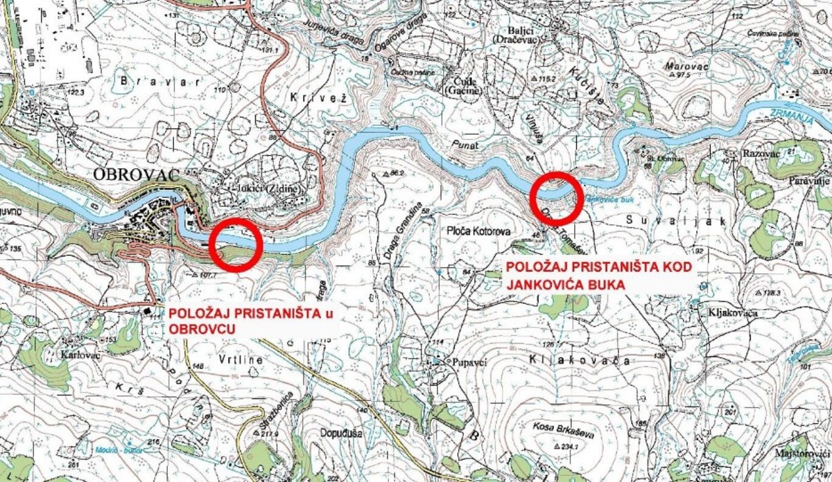 pristaništa na Zrmanji | foto: EOJN