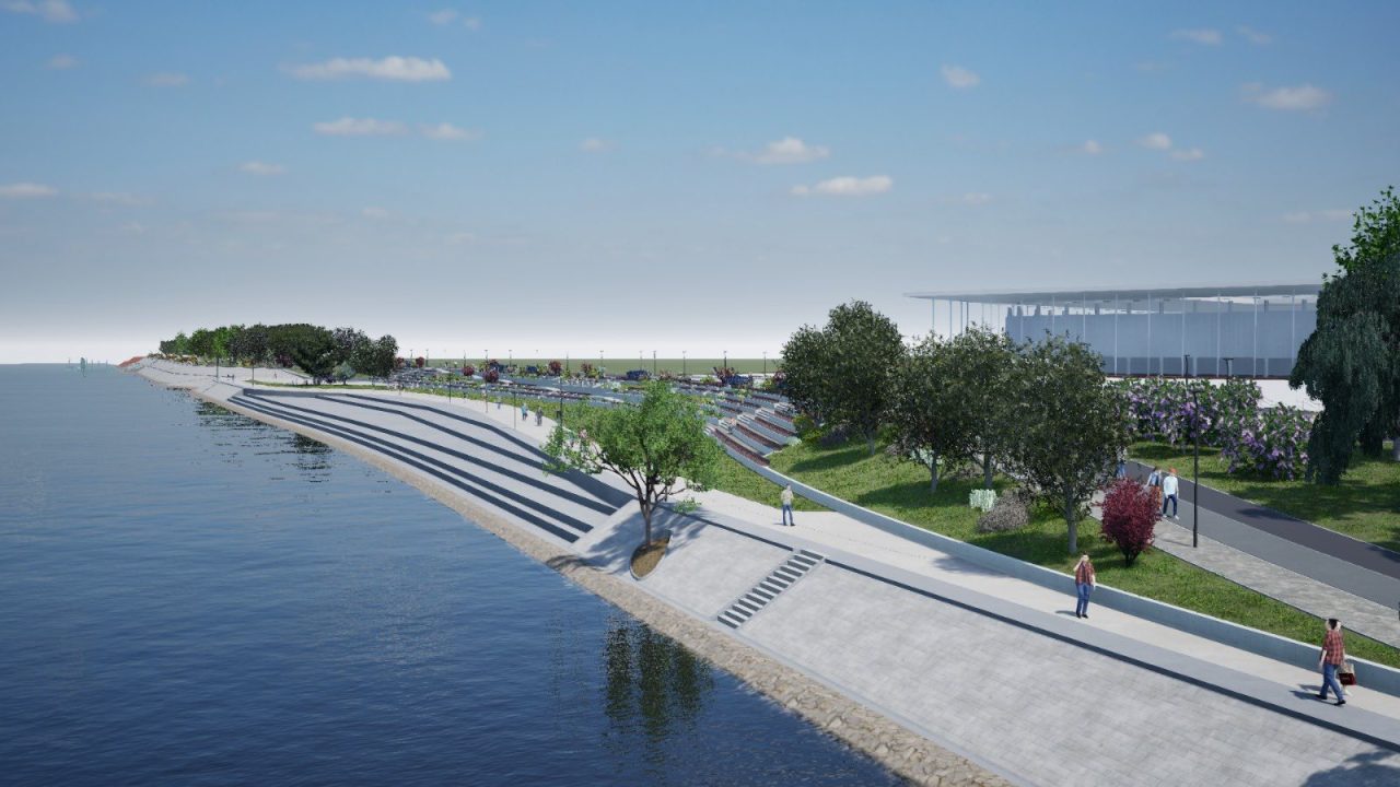 produženje šetnice, Osijek