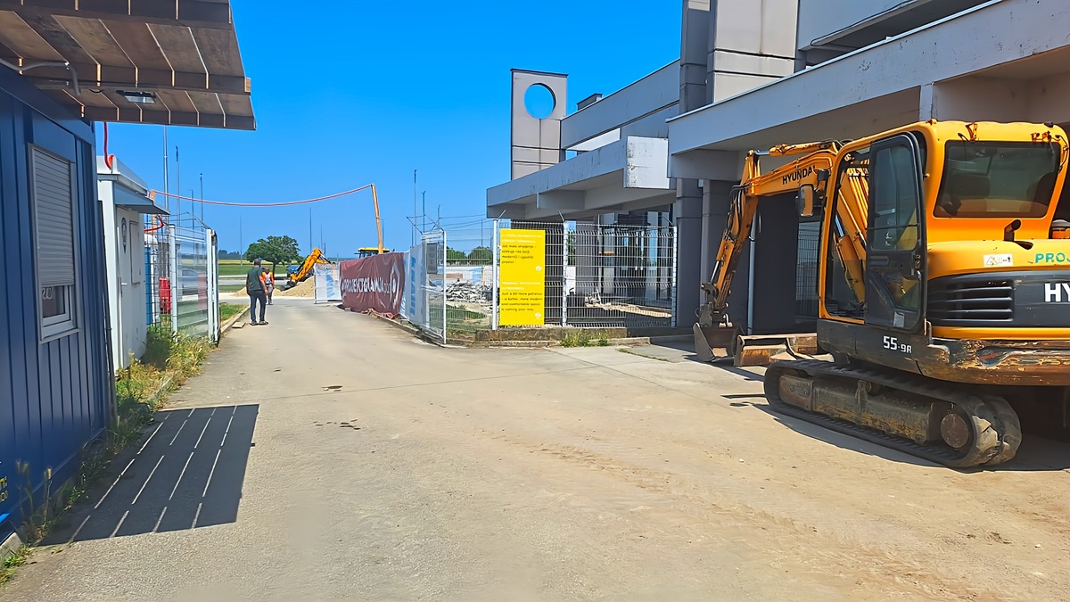Zračna luka Osijek radovi
