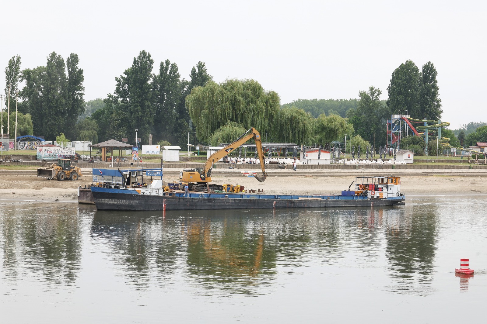 plaža uz Dravu, Osijek