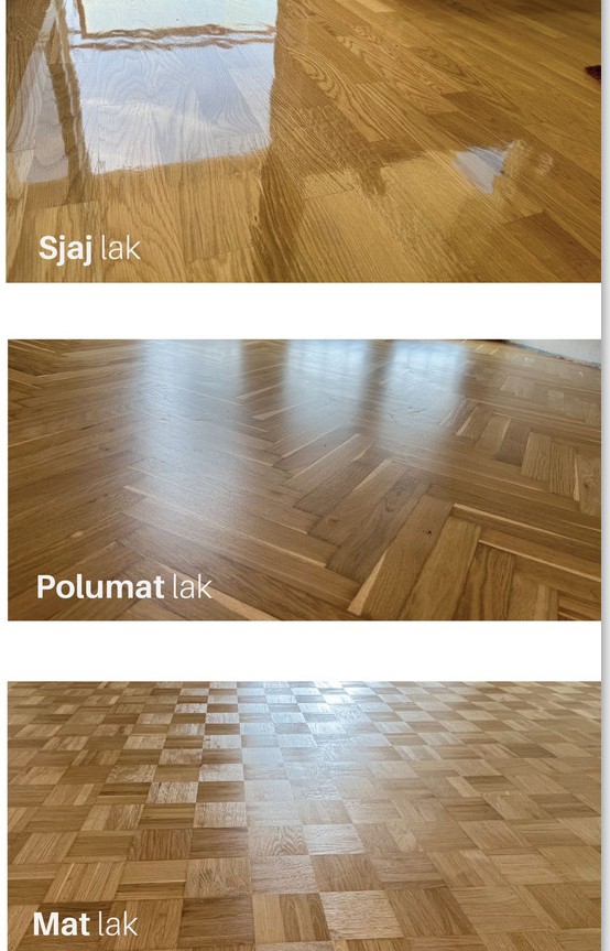 vrste lakova za parkete