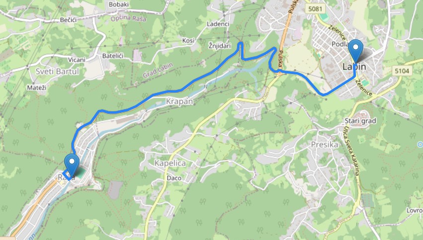 DC66 Raša - Labin