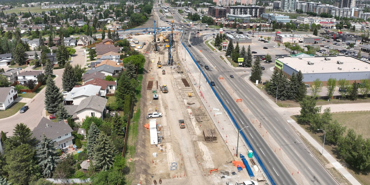 Capital Line South LRT proširenje, Edmonton, Kanada | Foto; Ledcor