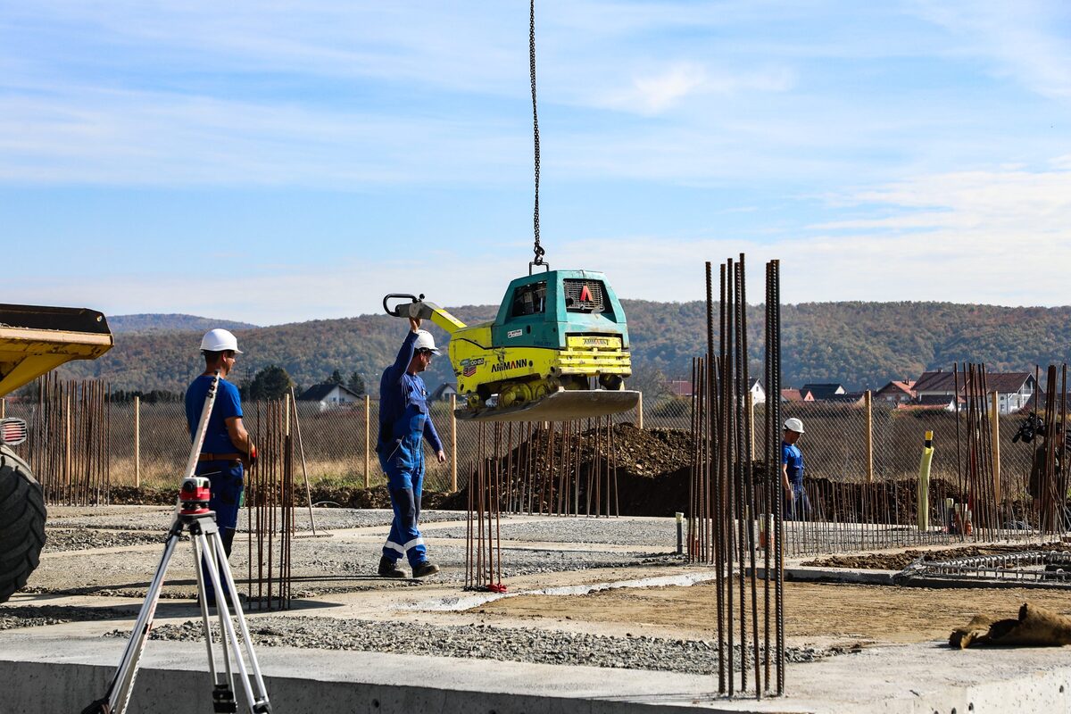 Centar za starije osobe Pleternica, gradilište