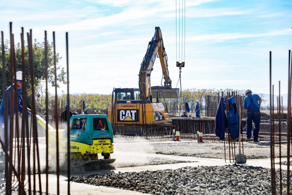Centar za starije osobe Pleternica, gradilište