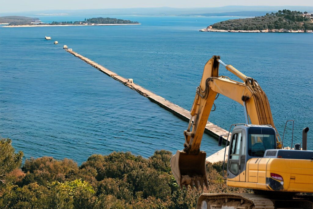 rekonstrukcija lukobrana Pula