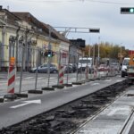 popravak, tramvajska pruga Osijek