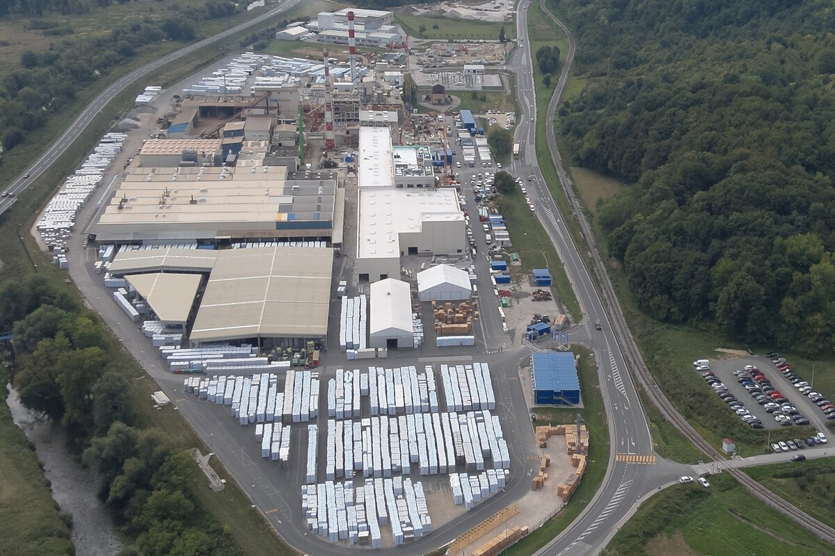 Knauf Insulation, gradilište