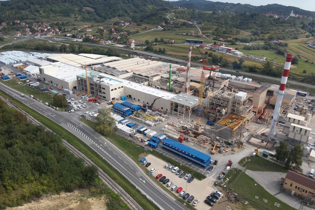 Knauf Insulation, gradilište