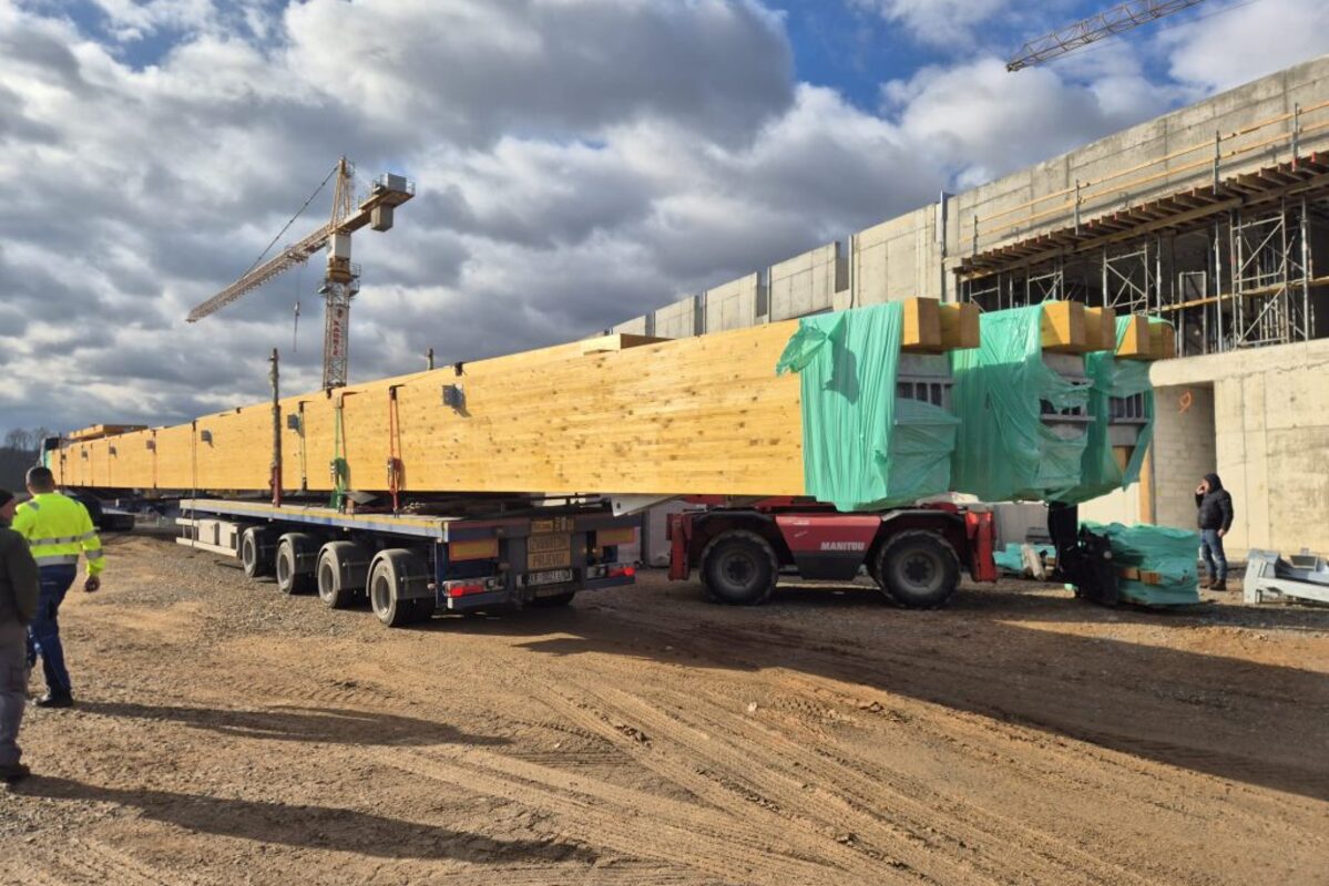 Terme Bjelovar, gradilište