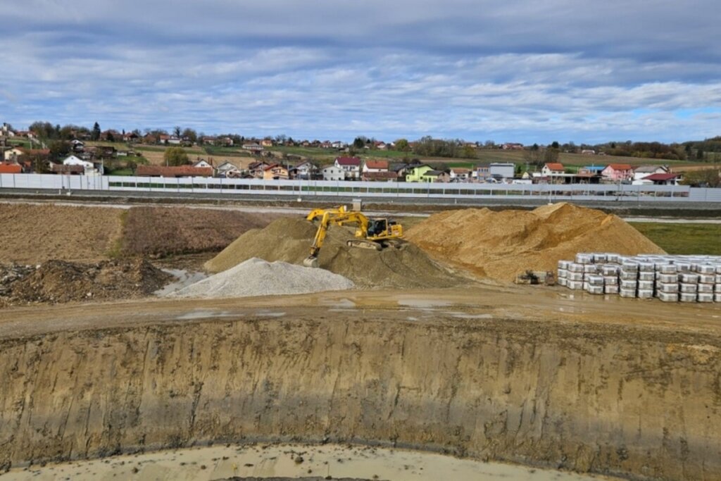 brza cesta, gradilište