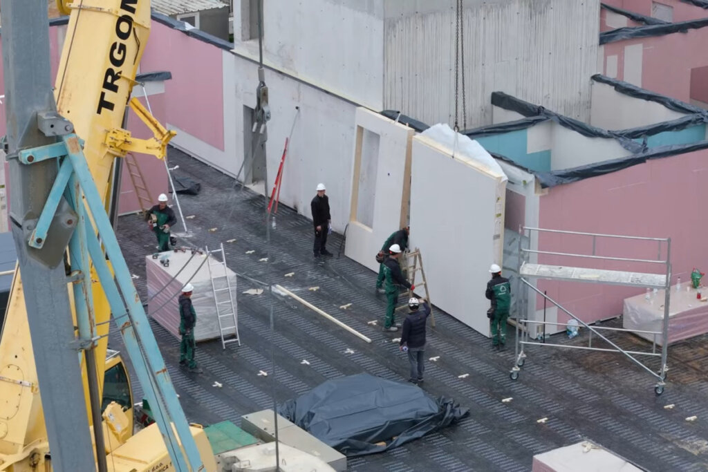 gradnja korištenjem CLT ploča i prefabriciranih drvenih elemenata