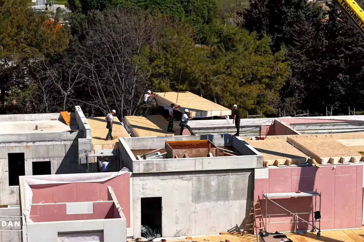 gradnja korištenjem CLT ploča i prefabriciranih drvenih elemenata