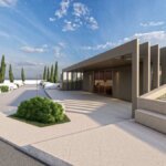 ispraćajna dvorana, groblje Boraja