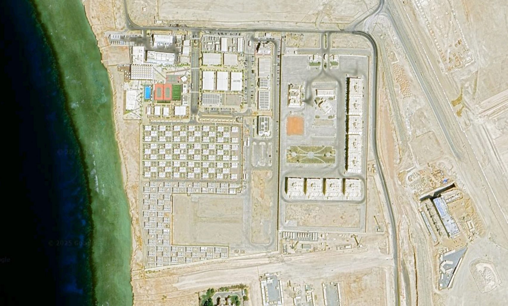 kamp za radnike NEOM