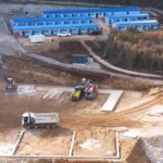 tunel Kvanj, gradilište