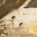 tunel Kvanj, gradilište