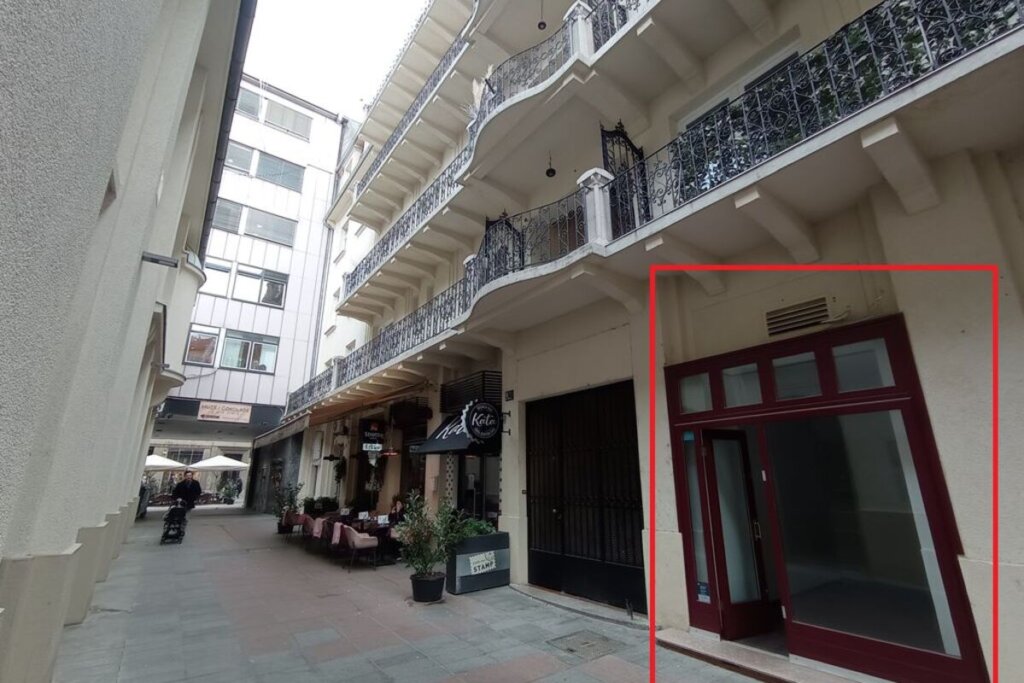 Miškecov prolaz, poslovni prostor