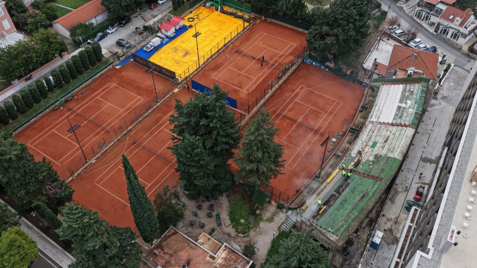 Tenis klub Dubrovnik, Lapad