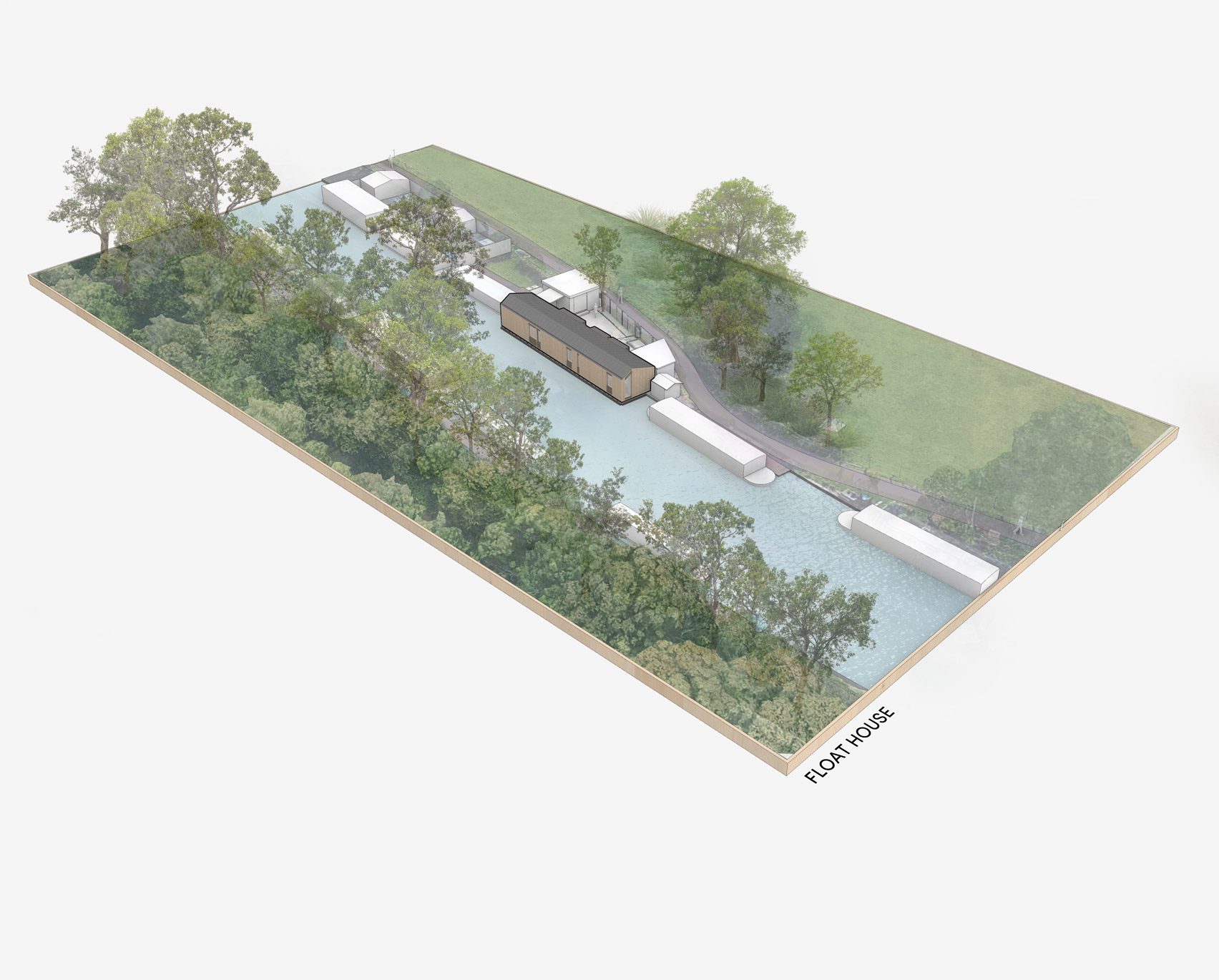 modularna plutajuća kuća